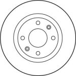 Bremsscheibe DF2808