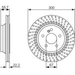 BOSCH 0 986 479 655 Bremsscheibe BOSCH 0 986 479 655 Bremsscheibe