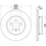 Bremsscheibe 8DD 355 120-661