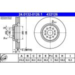 Bremsscheibe 24.0132-0126.1
