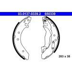 ATE 03.0137-0339.2 Bremsbackensatz ATE 03.0137-0339.2 Bremsbackensatz