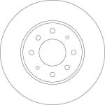 Bremsscheibe DF4345