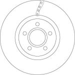 Bremsscheibe DF6653 Bremsscheibe DF6653