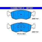 ATE 13.0460-7351.2 Bremsbelagsatz, Scheibenbremse ATE 13.0460-7351.2 Bremsbelagsatz, Scheibenbremse