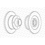 Bremsscheibe DDF137C-1
