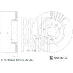 Bremsscheibe ADBP430150