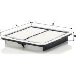 MANN-FILTER C 2201 Luftfilter MANN-FILTER C 2201 Luftfilter
