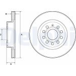 Bremsscheibe BG3832 Bremsscheibe BG3832