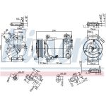 Kompressor, Klimaanlage 890215 Kompressor, Klimaanlage 890215