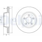 Delphi BG9120 Bremsscheibe