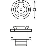 Glühlampe, Fernscheinwerfer 1 987 302 904