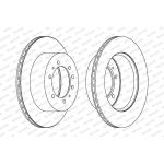 Ferodo DDF976-1 Bremsscheibe PREMIER Ferodo DDF976-1 Bremsscheibe PREMIER
