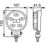 Arbeitsscheinwerfer 1G0 357 108-012