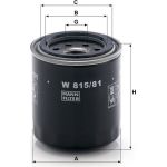 Ölfilter W 815/81 Ölfilter W 815/81