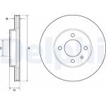 Bremsscheibe BG2455C Bremsscheibe BG2455C