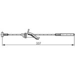 BOSCH 1 987 482 743 Seilzug, Feststellbremse BOSCH 1 987 482 743 Seilzug, Feststellbremse