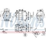 Kompressor, Klimaanlage 890635