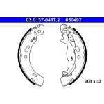 Bremsbackensatz 03.0137-0497.2 Bremsbackensatz 03.0137-0497.2