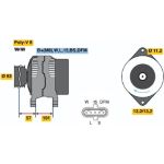 Generator 0 124 655 013