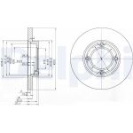 Bremsscheibe BG2797 Bremsscheibe BG2797