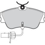 Bremsbelagsatz, Scheibenbremse 301814