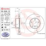 Bremsscheibe 09.C649.11