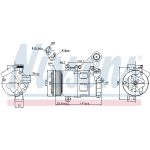 Kompressor, Klimaanlage 89307 Kompressor, Klimaanlage 89307