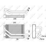 NRF 54313 Wärmetauscher, Innenraumheizung NRF 54313 Wärmetauscher, Innenraumheizung