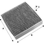 Filter, Innenraumluft 715695