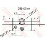 Radbremszylinder BWD291 Radbremszylinder BWD291