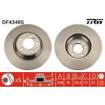 Bremsscheibe DF4349S Bremsscheibe DF4349S