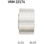 Umlenk-/Führungsrolle, Zahnriemen VKM 22174 Umlenk-/Führungsrolle, Zahnriemen VKM 22174