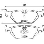 Bremsbelagsatz, Scheibenbremse 8DB 355 007-511