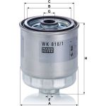 Mann-Filter WK 818/1 Kraftstofffilter Mann-Filter WK 818/1 Kraftstofffilter