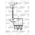 Valeo 643508 Relais, Arbeitsstrom