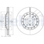 Delphi BG3958 Bremsscheibe Delphi BG3958 Bremsscheibe