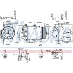 Kompressor, Klimaanlage 890321 Kompressor, Klimaanlage 890321
