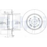 Bremsscheibe BG3979 Bremsscheibe BG3979