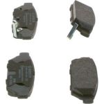 Bremsbelagsatz, Scheibenbremse 0 986 424 464