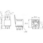 BOSCH 0 332 019 157 Relais, Arbeitsstrom