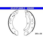 Bremsbackensatz 03.0137-0498.2 Bremsbackensatz 03.0137-0498.2