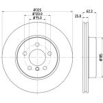 Bremsscheibe 8DD 355 112-231