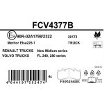 Ferodo FCV4377B Bremsbelagsatz, Scheibenbremse PREMIER Ferodo FCV4377B Bremsbelagsatz, Scheibenbremse PREMIER