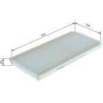 BOSCH 1 987 432 006 Innenraumfilter BOSCH 1 987 432 006 Innenraumfilter