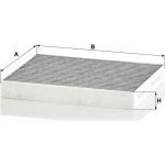 MANN-FILTER CUK 24 024 Innenraumfilter, Aktivkohlefilter MANN-FILTER CUK 24 024 Innenraumfilter, Aktivkohlefilter