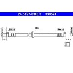 ATE 24.5127-0305.3 Bremsschlauch ATE 24.5127-0305.3 Bremsschlauch