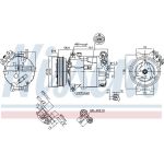 Kompressor, Klimaanlage 89343 Kompressor, Klimaanlage 89343