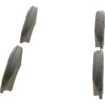 Bremsbelagsatz, Scheibenbremse 0 986 494 110 Bremsbelagsatz, Scheibenbremse 0 986 494 110