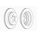 Bremsscheibe DDF1697C