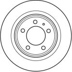 Bremsscheibe DF4136